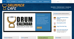 Desktop Screenshot of drummercafe.com