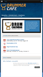 Mobile Screenshot of drummercafe.com